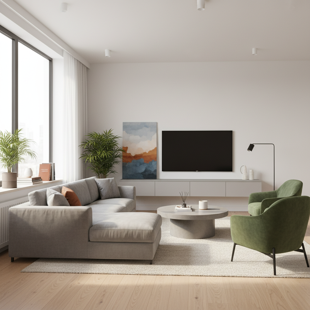 Appartement moderne et lumineux